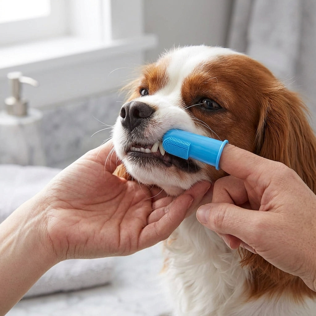 Pet Finger Toothbrush Set – 6 Ultra-Soft Manual Dental Brushes for Dogs & Cats | Snoutify