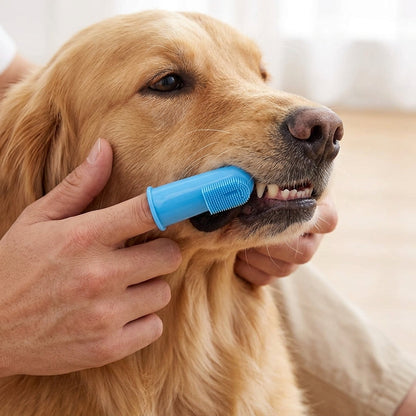 Pet Finger Toothbrush Set – 6 Ultra-Soft Manual Dental Brushes for Dogs & Cats | Snoutify