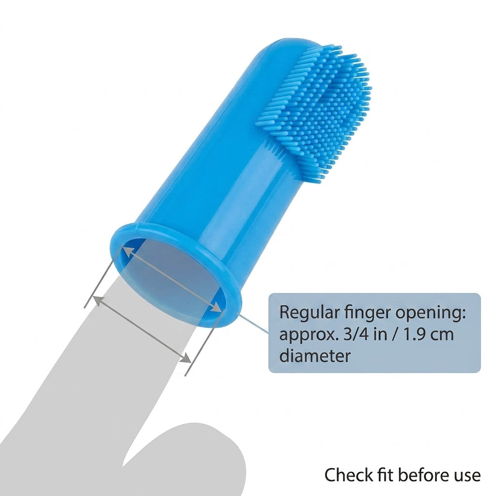 Pet Finger Toothbrush Set – 6 Ultra-Soft Manual Dental Brushes for Dogs & Cats | Snoutify