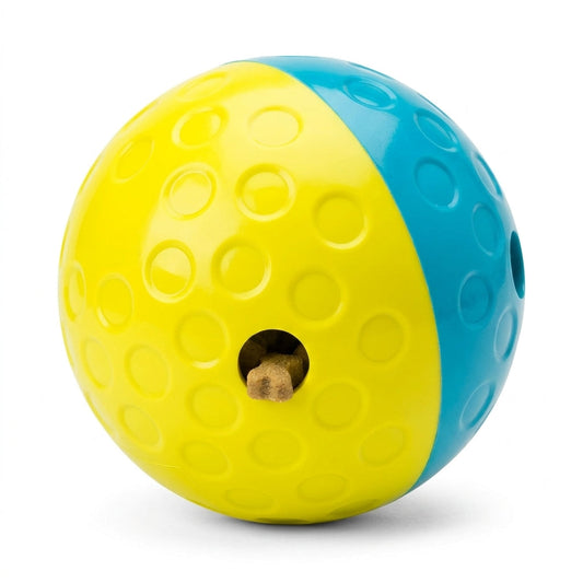 Treat Tumble Puzzle Ball – 4.8" Interactive Kibble & Treat Dispenser for Dogs | Snoutify